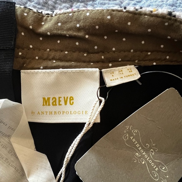 Beautiful Maeve by anthropologie skirt. Lovely tweed colors. 45 cm in length - Picture 3 of 4